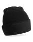 Preview: Patch-Beanie mit viereckigem Patch - verschiedene Farben - Gr. Onesize